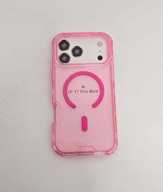 MagSafe 3 in 1 Case Glitter iPhone 17 Pro Max