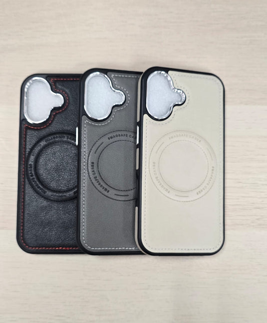 Magsafe Leather Case Iphone 17