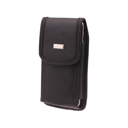Black Nylon Phone Holster with Belt Clip
