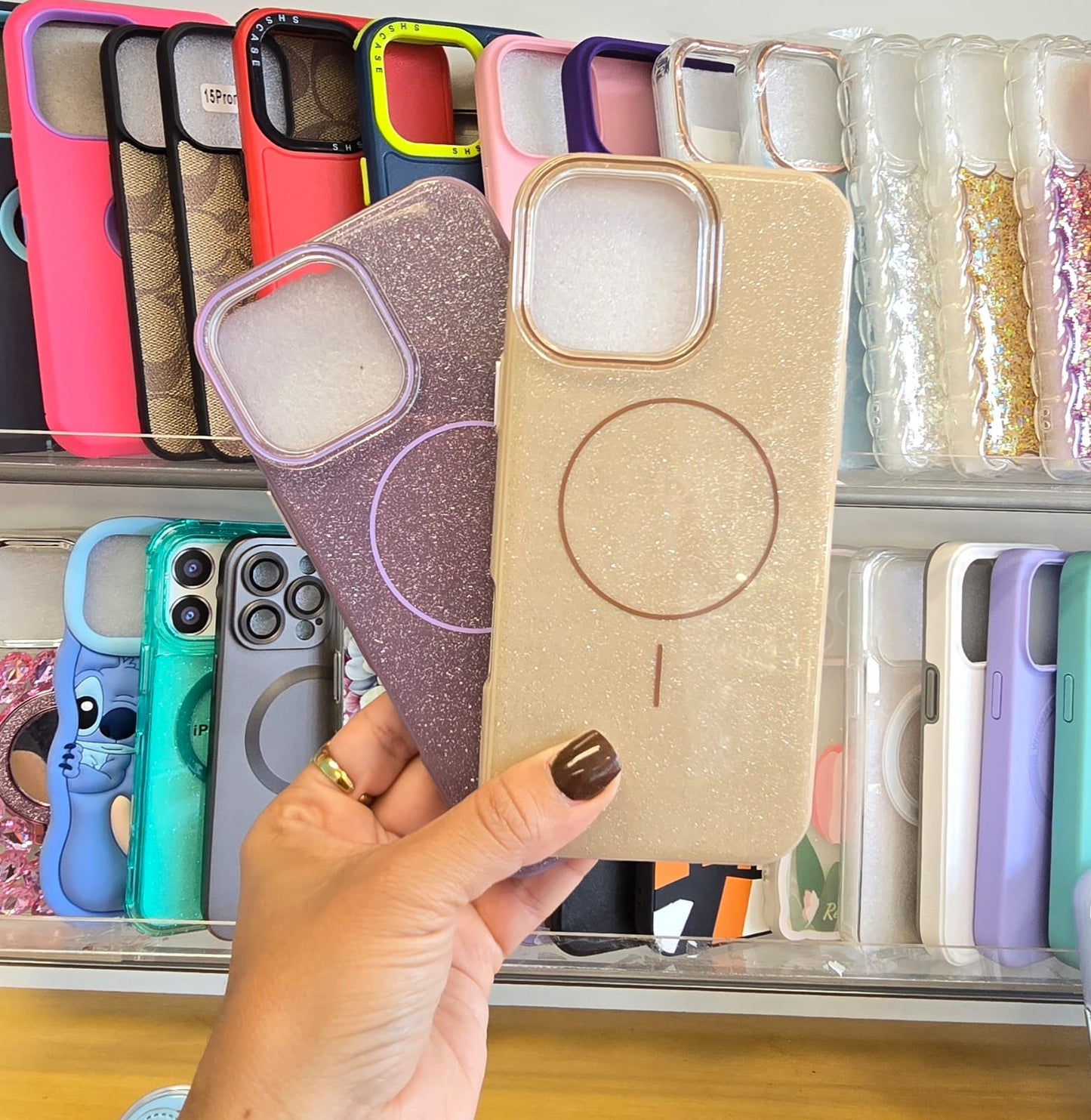 MagSafe Glitter Case Iphone 16 Pro Max