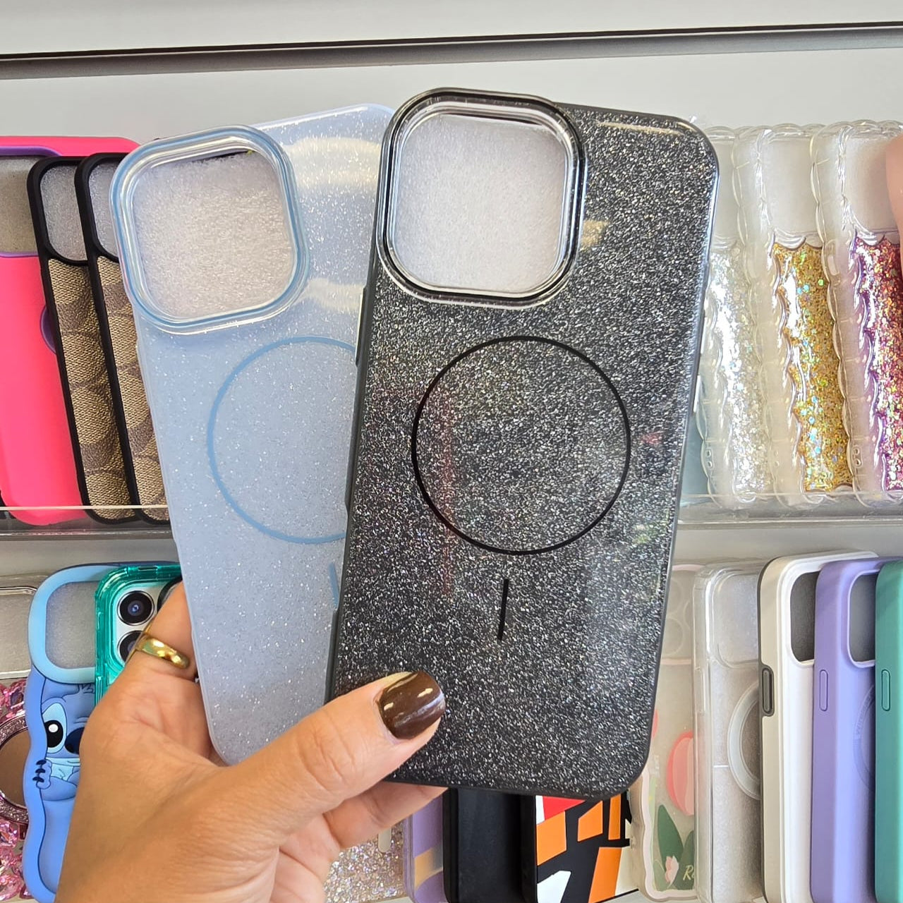 MagSafe Glitter Case Iphone 16 Pro Max