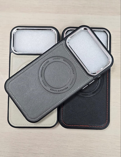 Magsafe Leather Case Iphone 17 promax