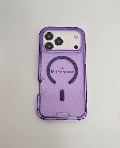 MagSafe 3 in 1 Case Glitter iPhone 17 Pro Max
