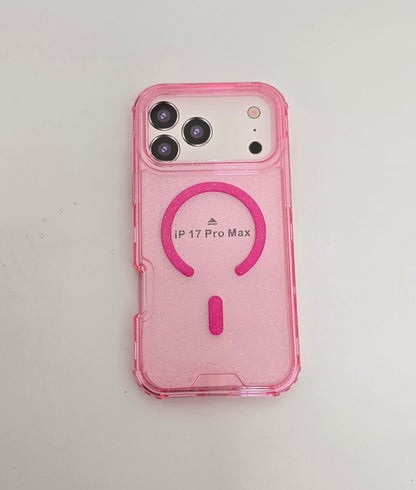 MagSafe 3 in 1 Case Glitter iPhone 17 Pro Max