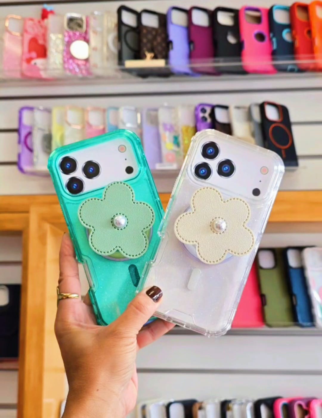 MagSafe 3 in 1 Case Glitter iPhone 17 Pro Max